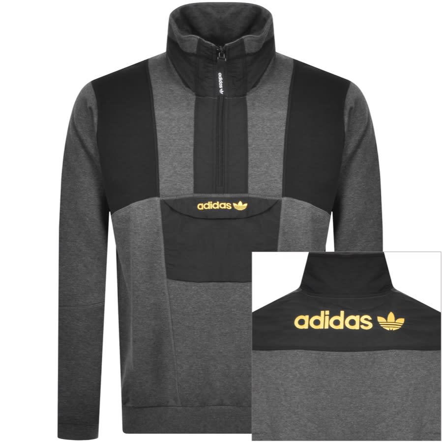 Alternative Image for Productadidas Originals Adventure Field Sweatshirt Grey1